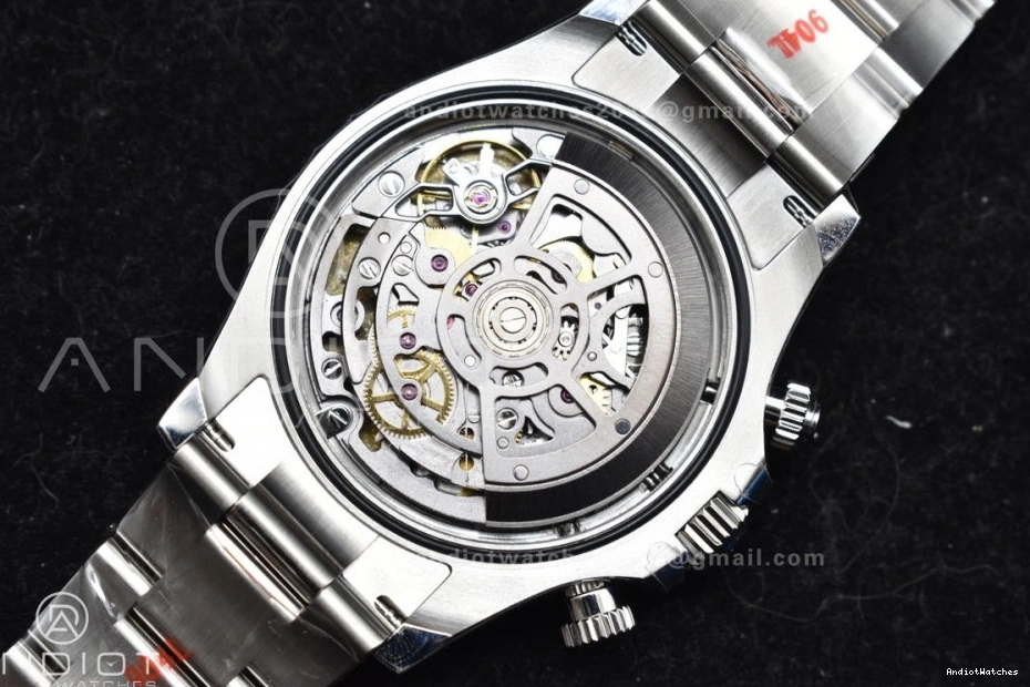 SL4801 Black Movement VS SBF Steel 1:1 in Daytona Elegant 1051 Rolex 904L 126500 Dial Factory 0524